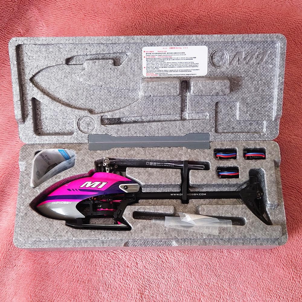 OMPHOBBY M1 ラジコン　シングルローター