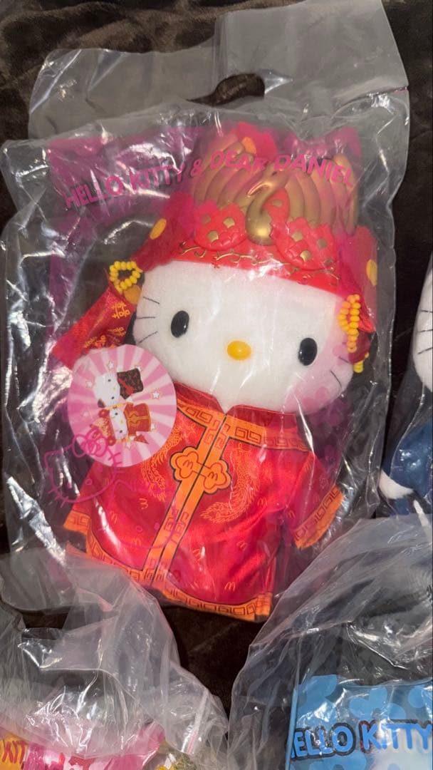 マクドナルド ハッピーセット ハローキティ＆ディアダニエル 未開封4体セット