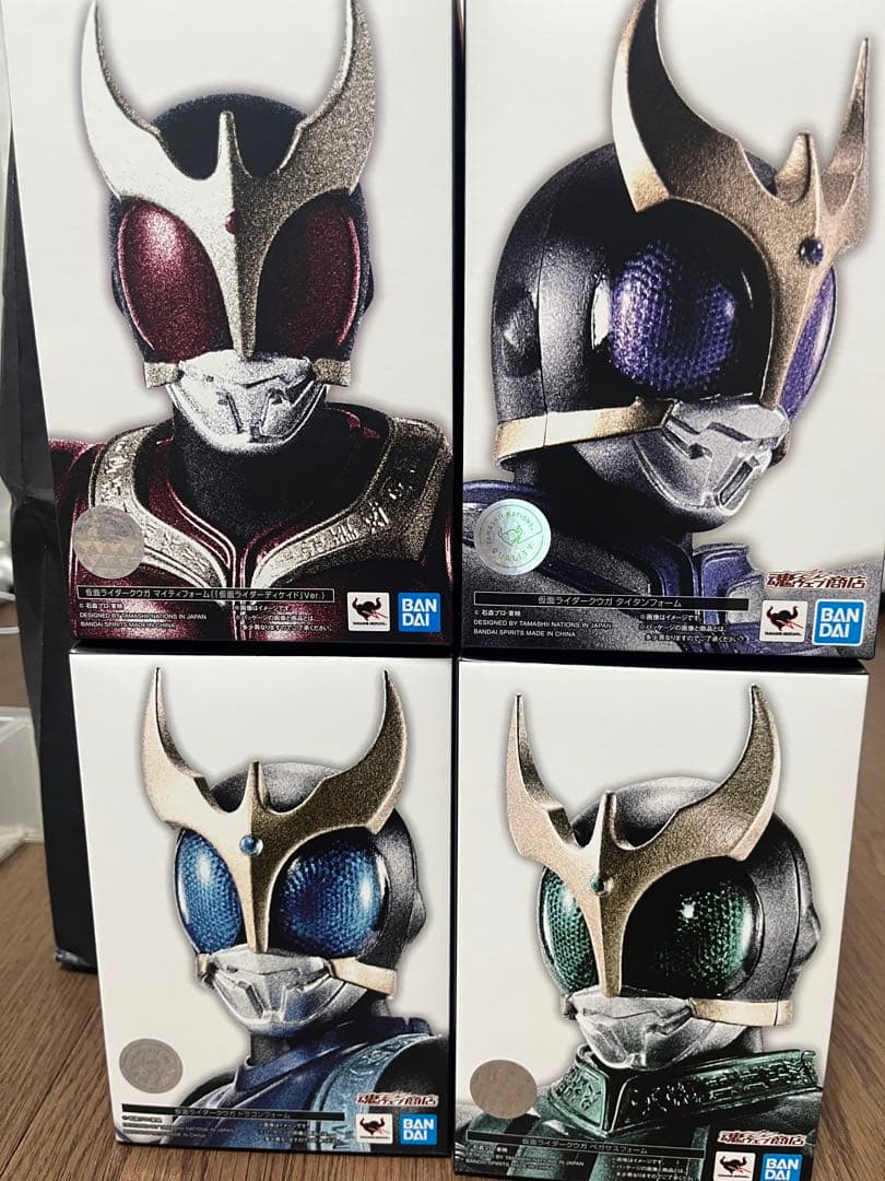真骨彫　仮面ライダークウガ 4フォームセット