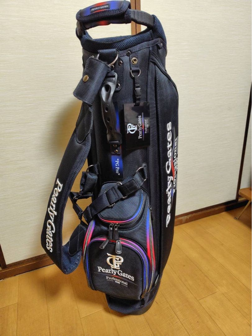 Pearly Gates キャディバッグ ネイビー