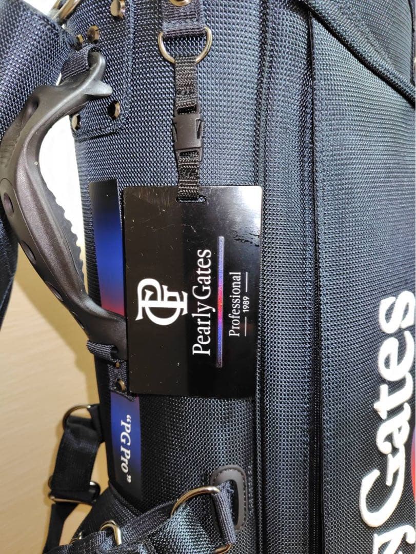 Pearly Gates キャディバッグ ネイビー