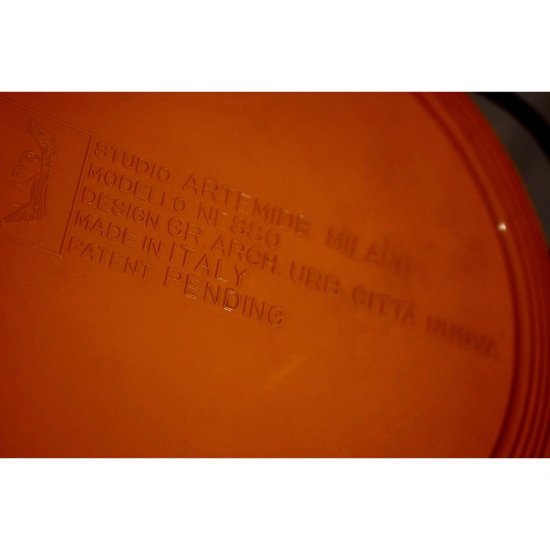 70s Vintage Artemide Nesso Lamp シェ―ド54cm