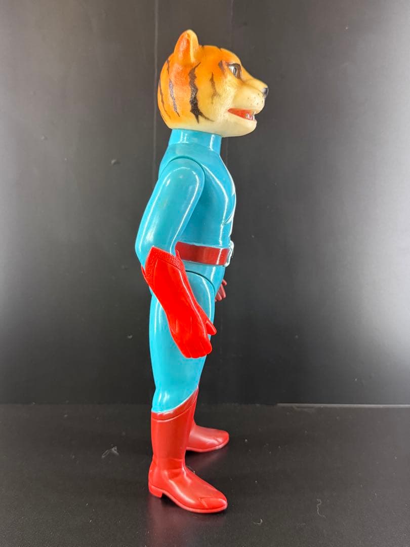 メル【タイガーセブン】ブルマァク 旧バンダイ マルサン 無版権 パチソフビ