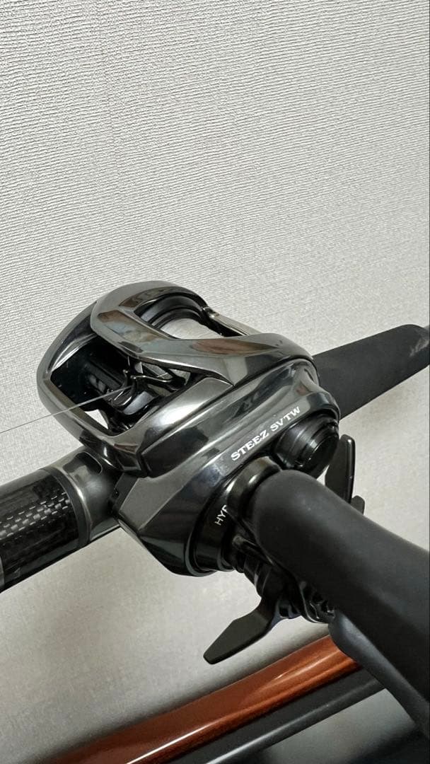 バス釣り　24steez svtw 100xh 左ハンドル