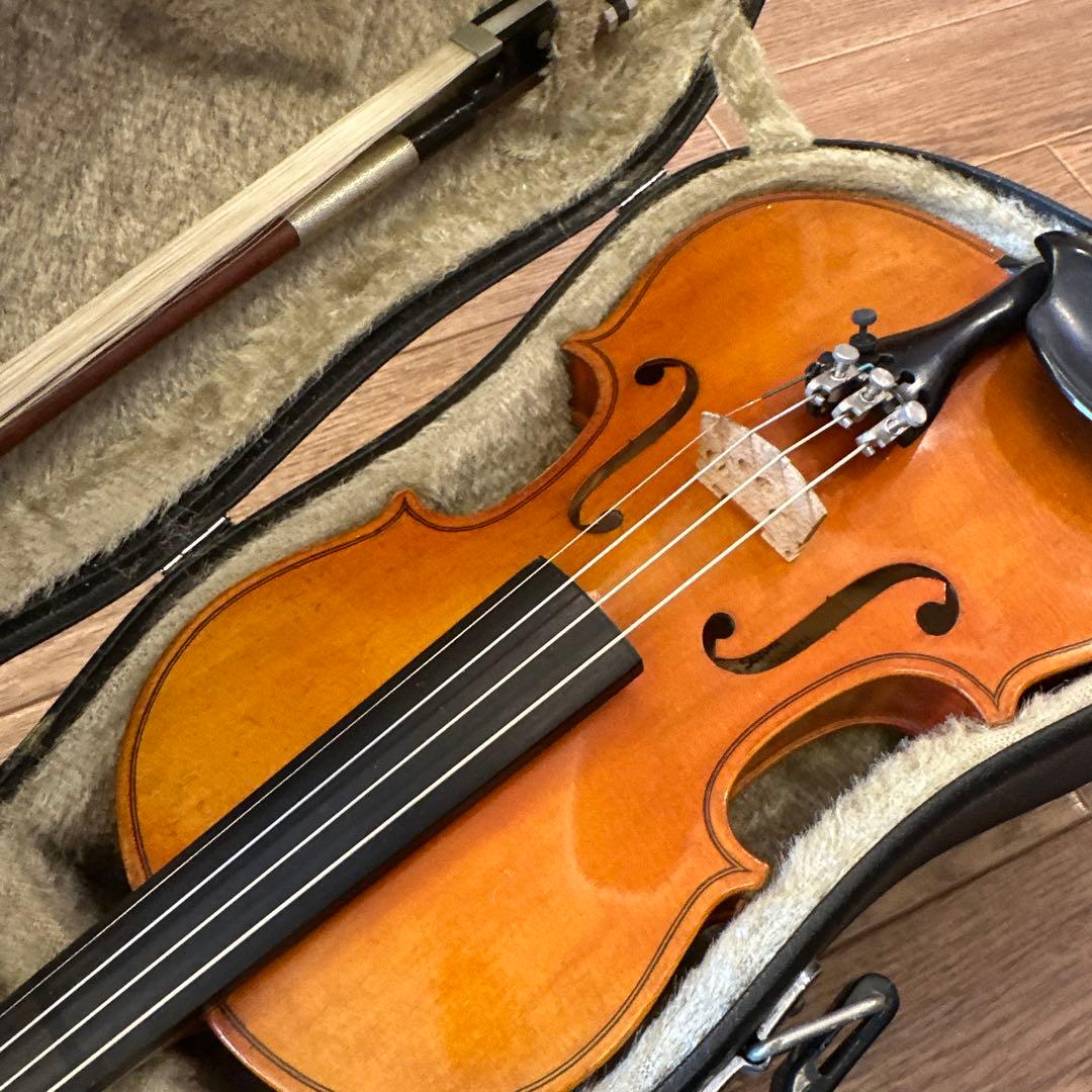 中古バイオリン 、ケース付き　1/4 サイズ