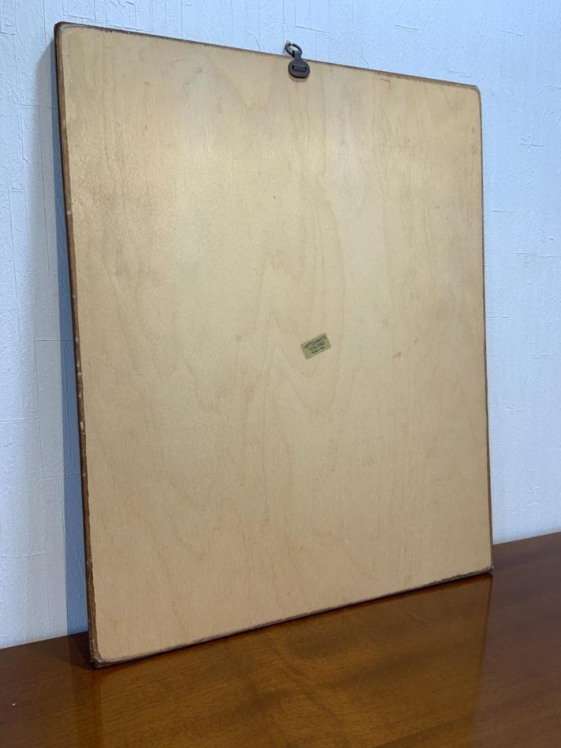 イタリア製 木製 アートボード 酒場 パブ アンティーク 額絵 ヨーロピアン