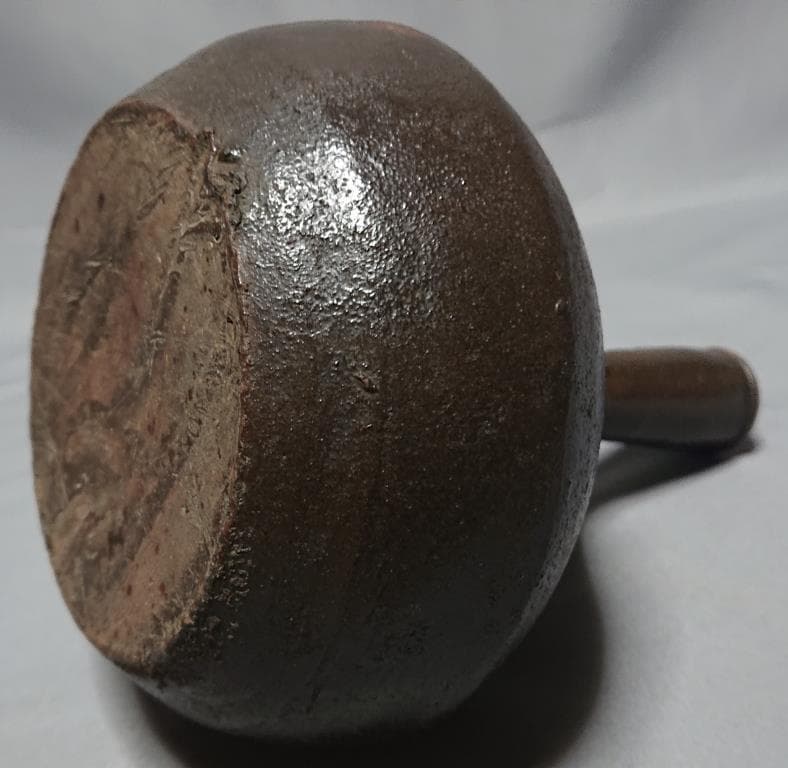 旧家蔵出し　高麗時代　黒高麗　花生