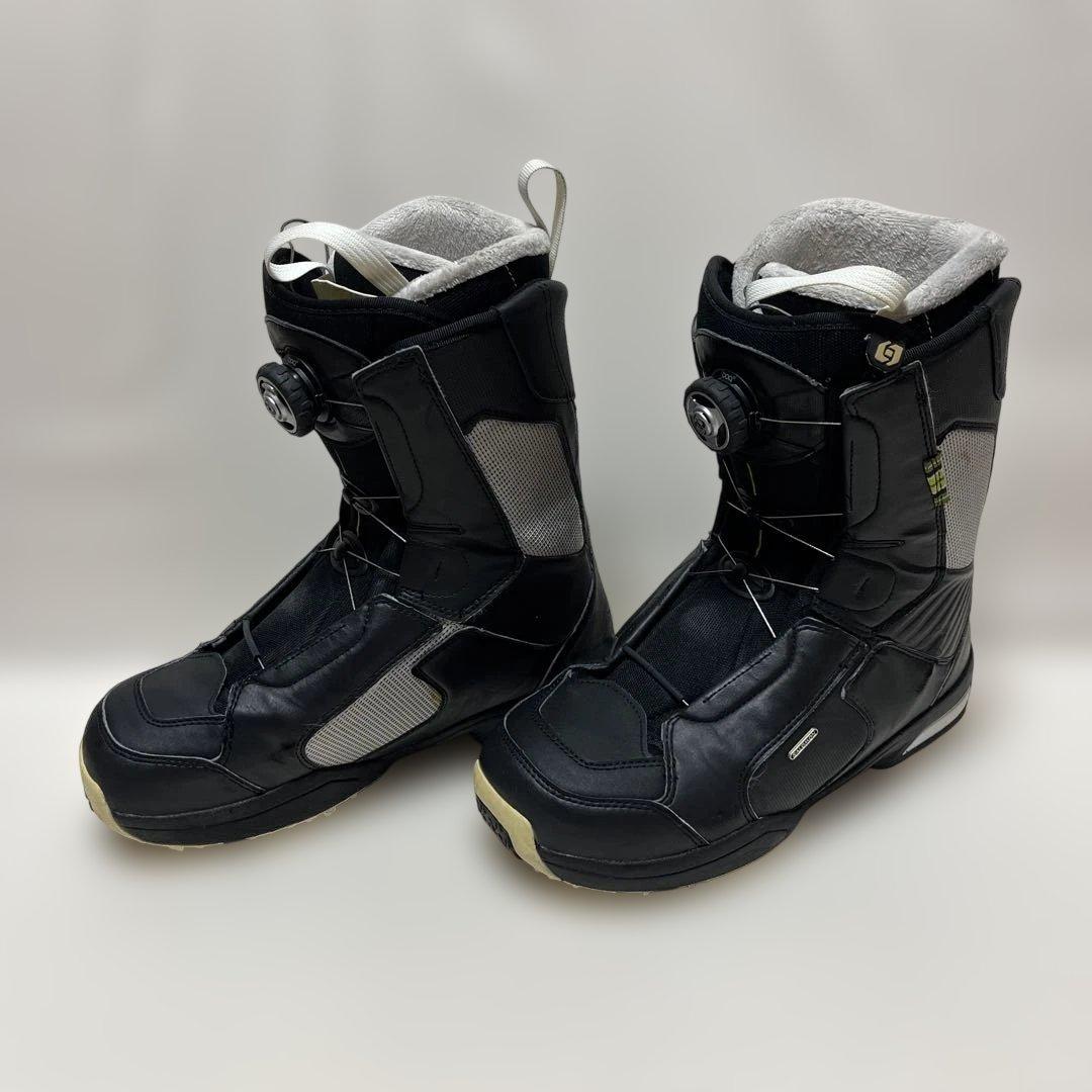 サロモン　salomon ブラック スノーボードブーツ BOAシステム 27cm