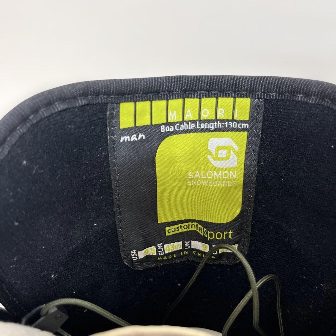 サロモン　salomon ブラック スノーボードブーツ BOAシステム 27cm