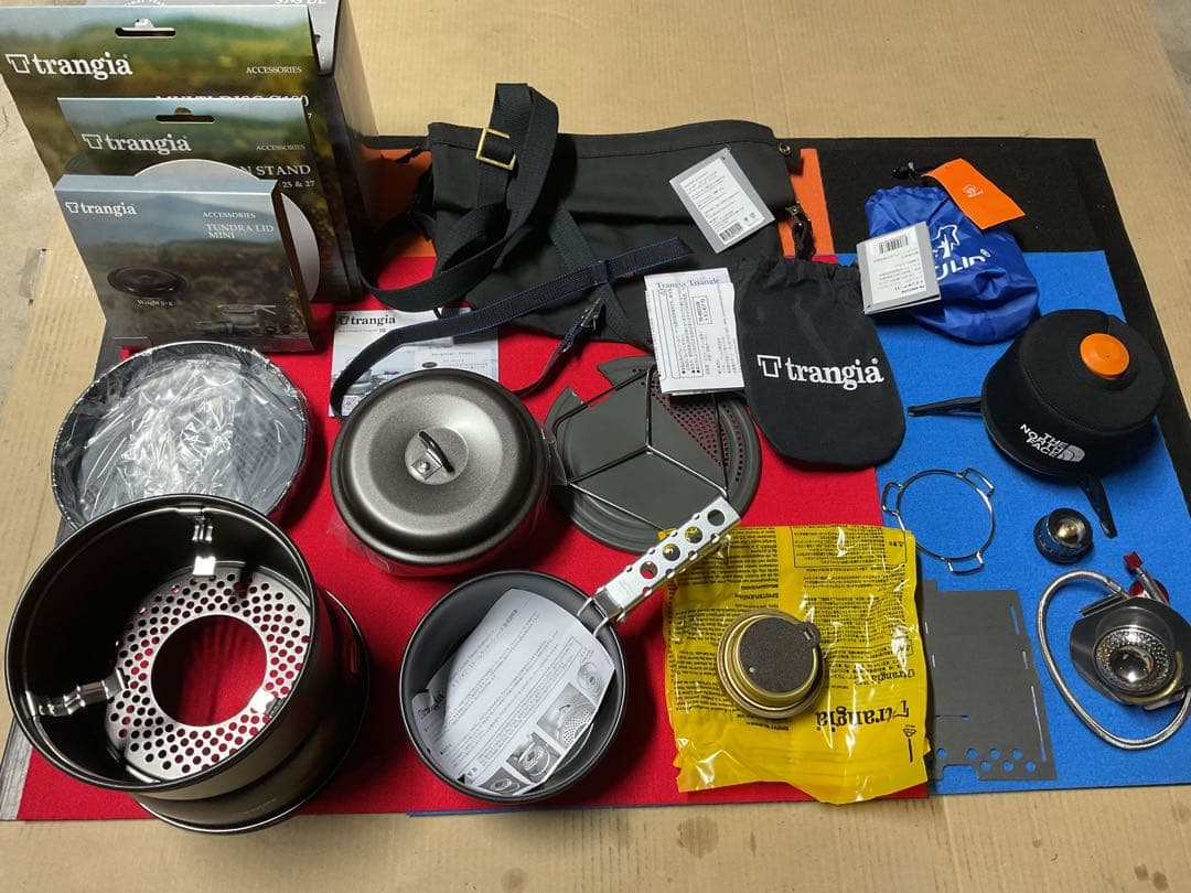 トランギア・ストームクッカーSブラックバージョン新品未使用オプション付属品多数
