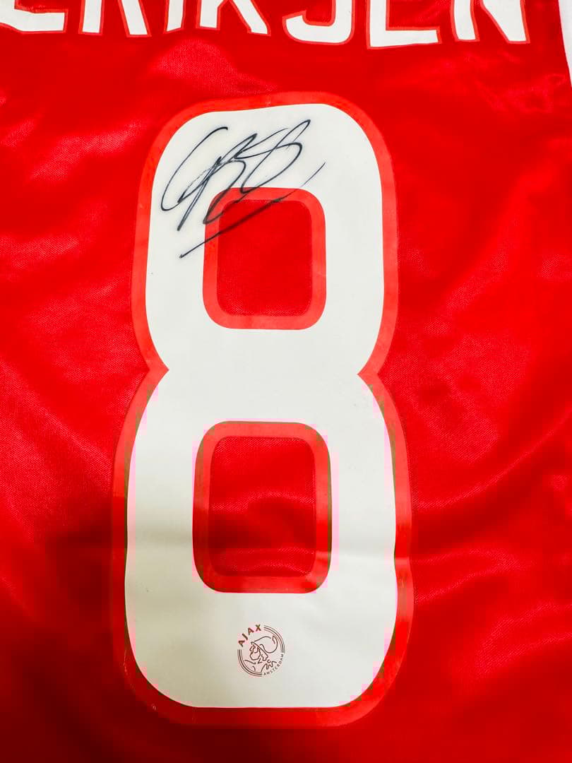 2011-2012 アヤックス ホーム ユニフォーム エリクセン Mサイズ