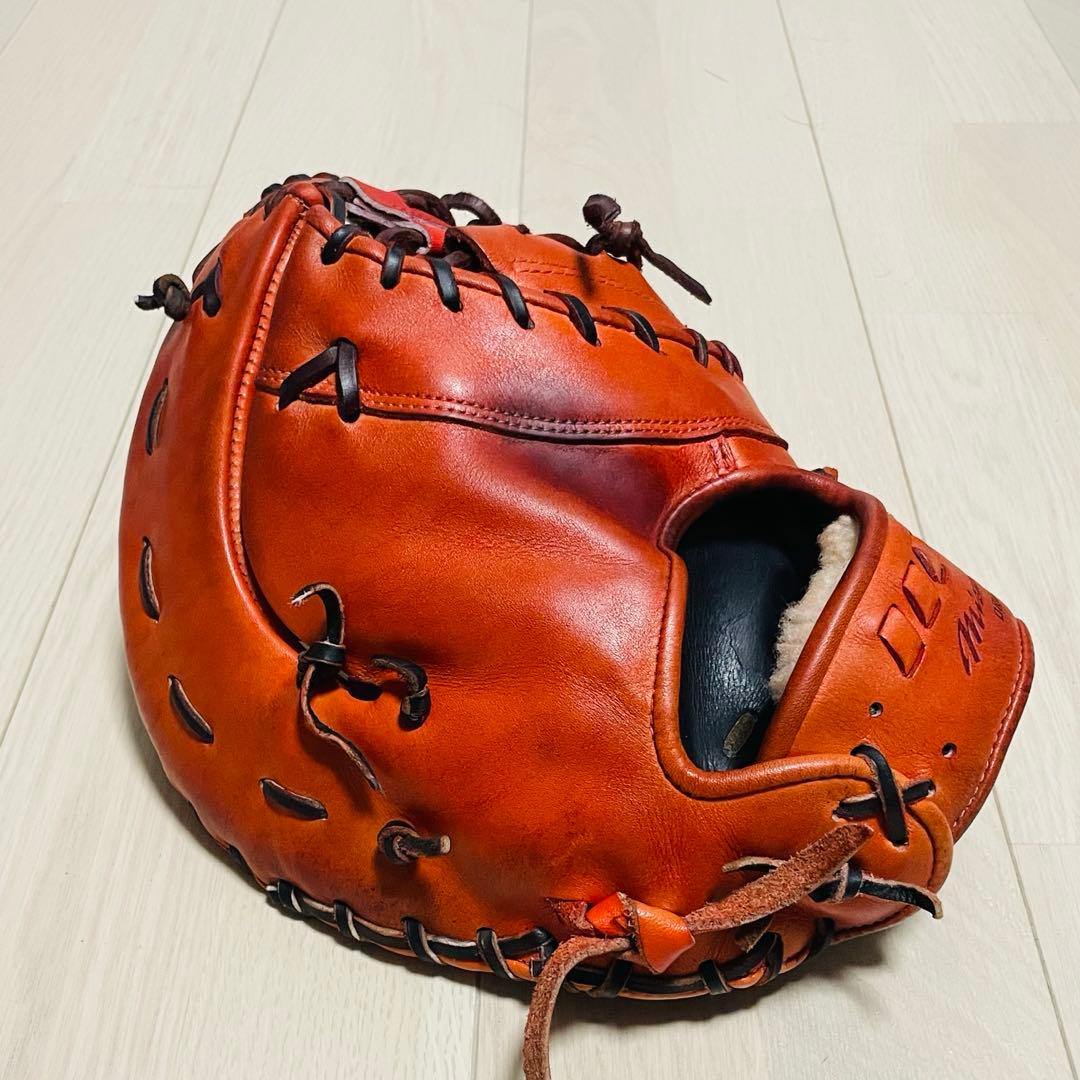 ミズノプロ硬式ファーストミット店舗オーダー5DNA耕作印有り