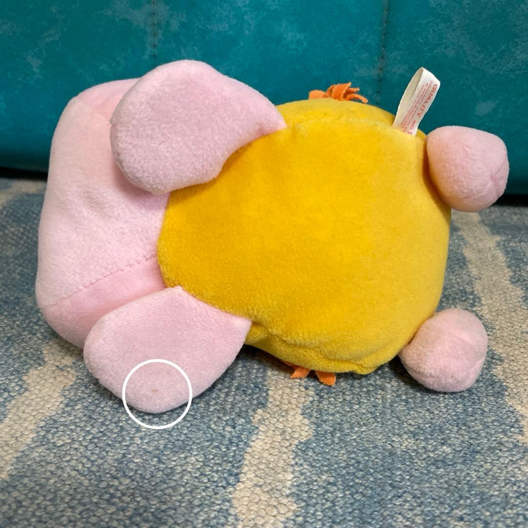 シナダ　うさぎ　ぬいぐるみ　ピンク