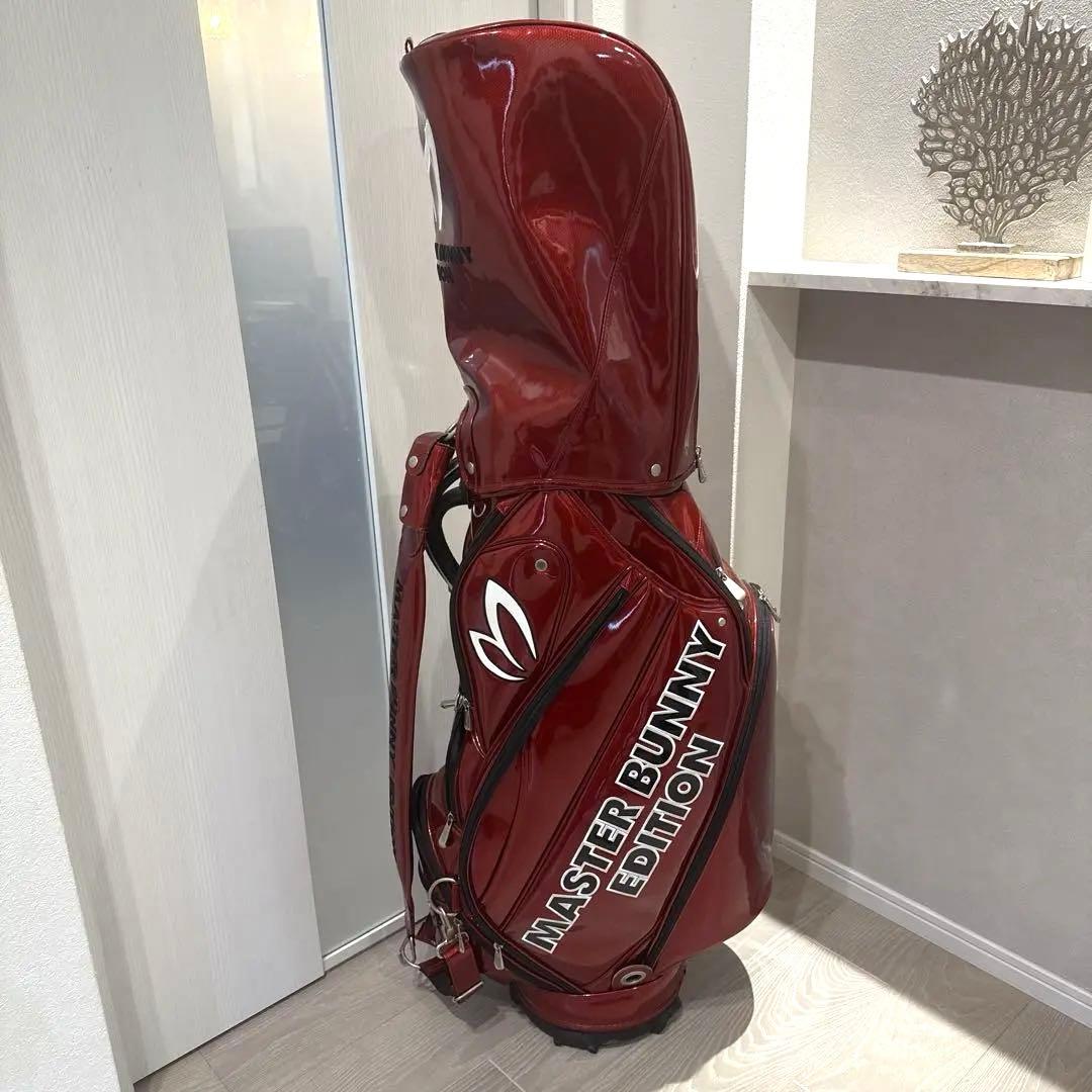 MASTER BUNNY EDITION ゴルフバッグ レッド
