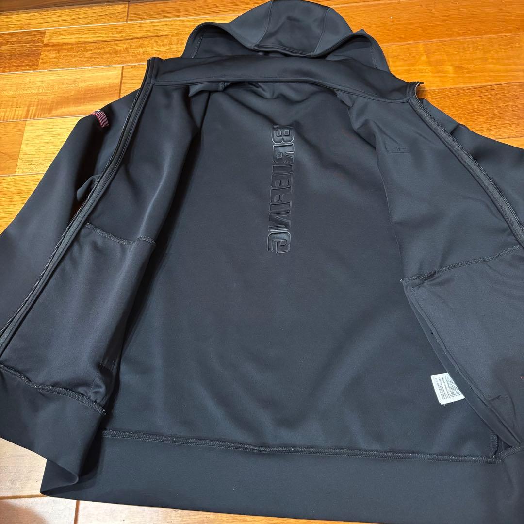 BRIEFING GOLF 3Dロゴパーカー　ブラック　メンズL