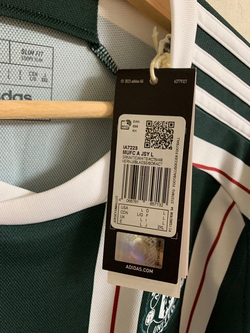 正規品メイソンマウント　マンチェスターユナイテッド　アウェイ　長袖　国内未発売