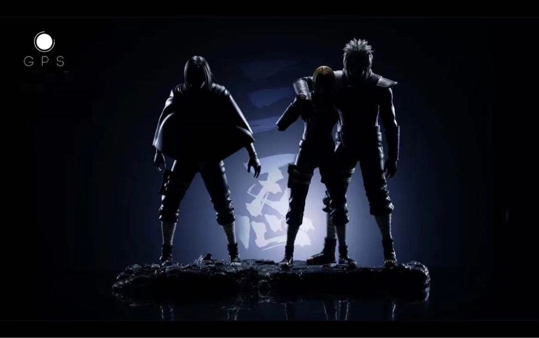 ナルト 三忍 大蛇丸 自来也 綱手 ガレージキット ガレキ スタチュー①