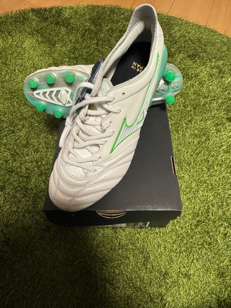 Mizuno モレリアネオ3 ホワイト/グリーン 25.0cm