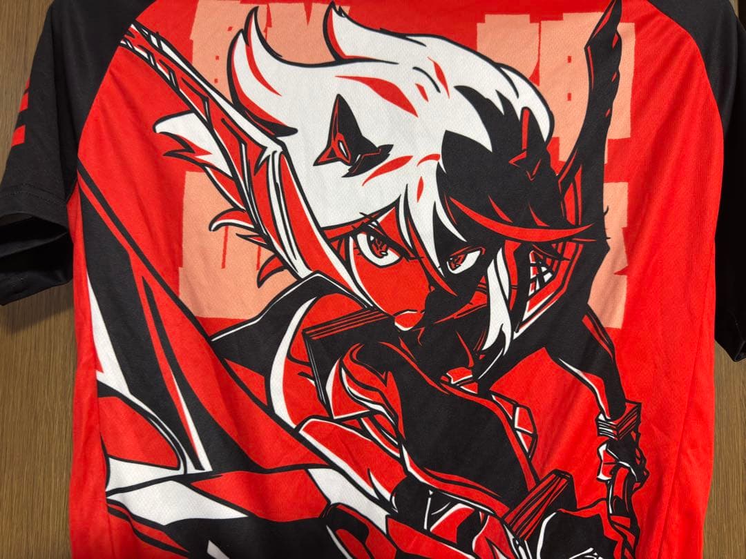 【希少】キルラキル サイクルジャージ XLサイズ 鮮血 纏流子