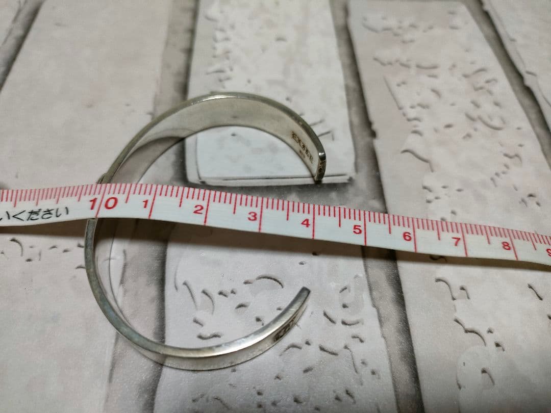 希少!EXILE ID　TAKAHIROプロデュース　シルバーレディースバングル