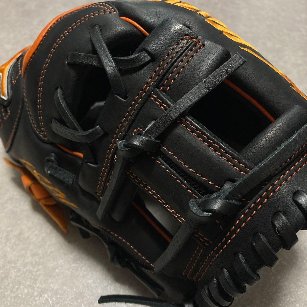 ミズノ 一般 大人用 軟式 内野 野球 グローブ グラブ ほぼ未使用品 美品