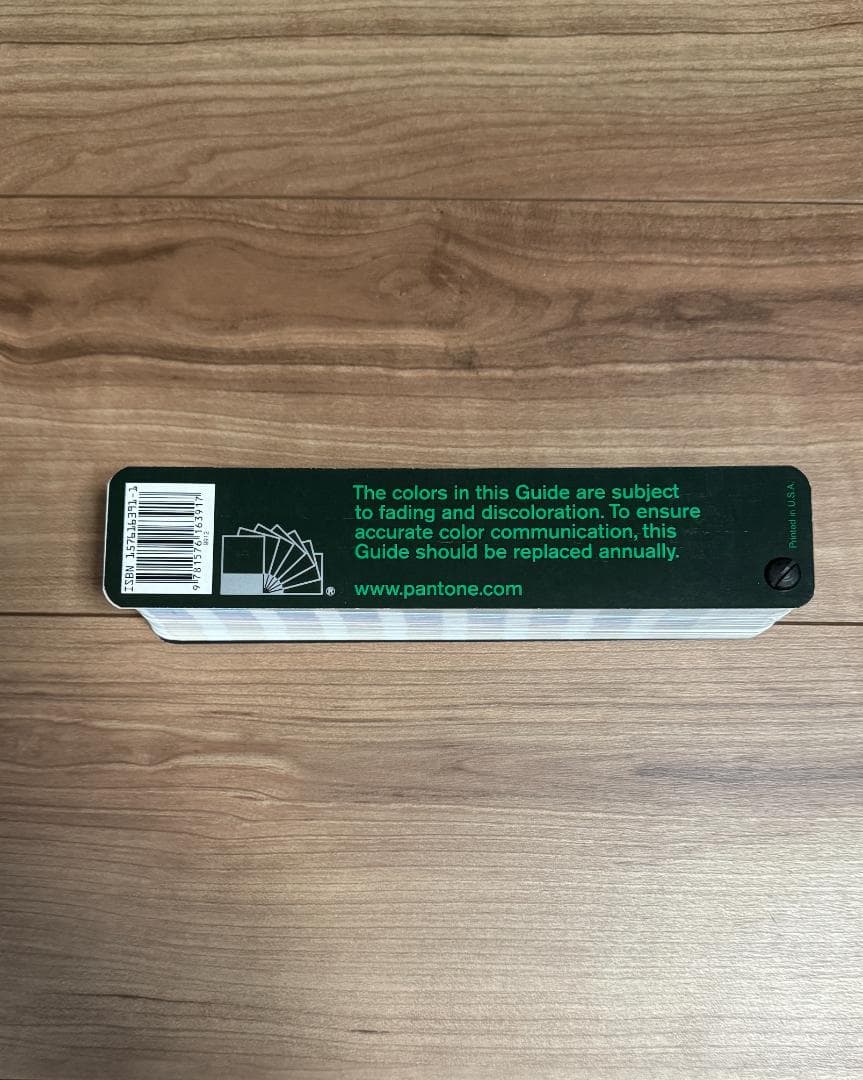 PANTONE カラーガイド　process coated