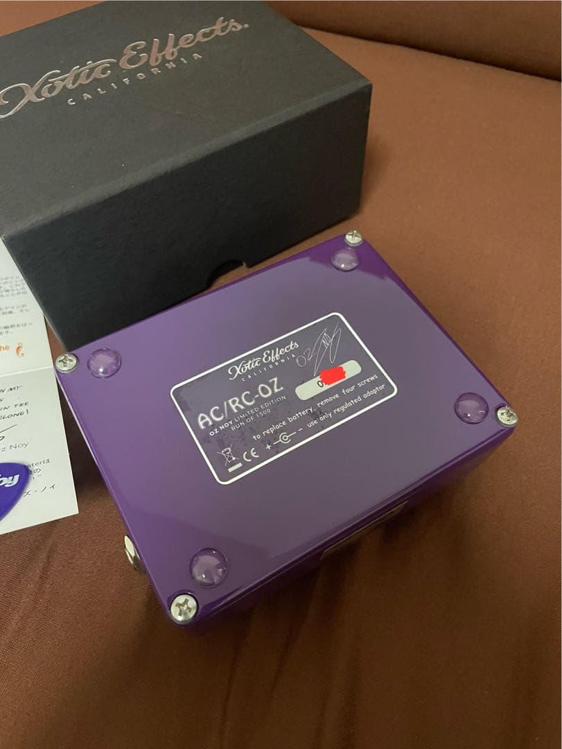 最終価格【美品】Xotic AC/RC-OZ Oz Noy☆オーバードライブ