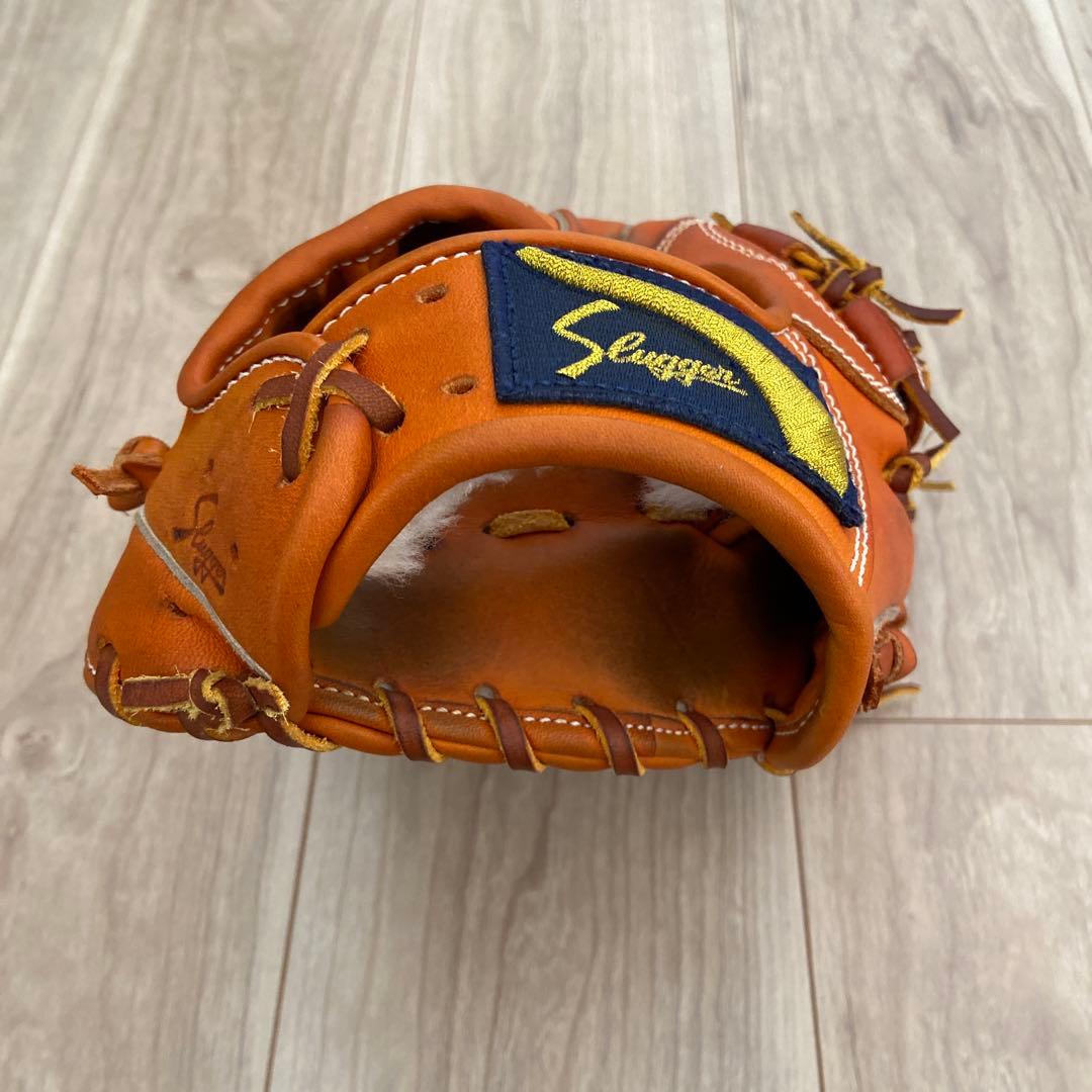 久保田スラッガー　軟式グラブ L7s KSオレンジ 東京支店　湯もみ型付け済み
