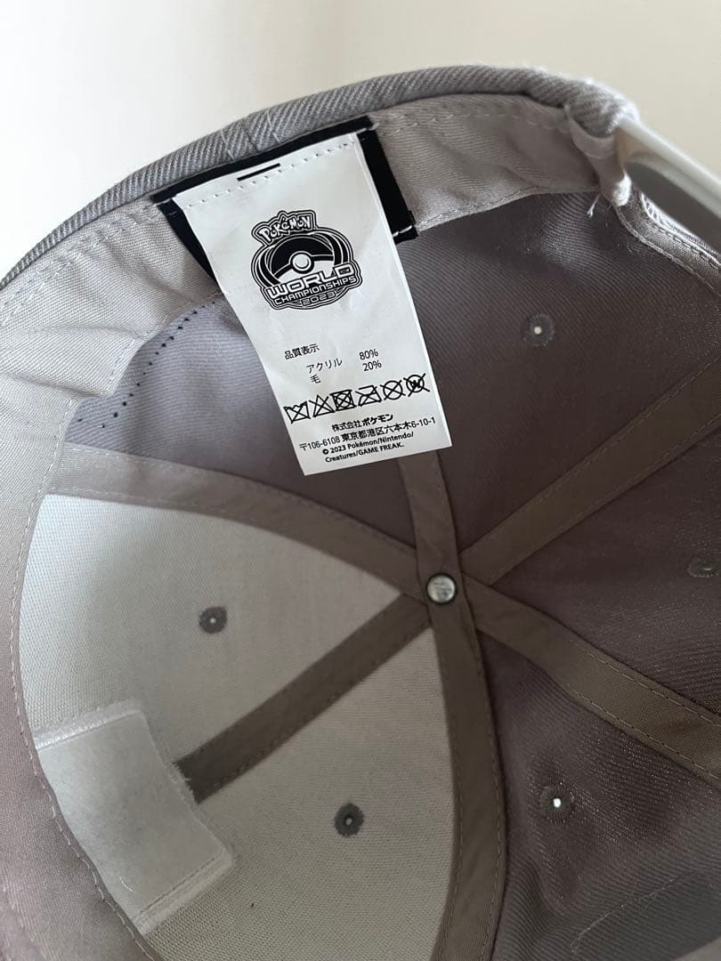 ポケモンWCS横浜　2023YOKOHAMAJAPANTOP32入賞限定キャップ