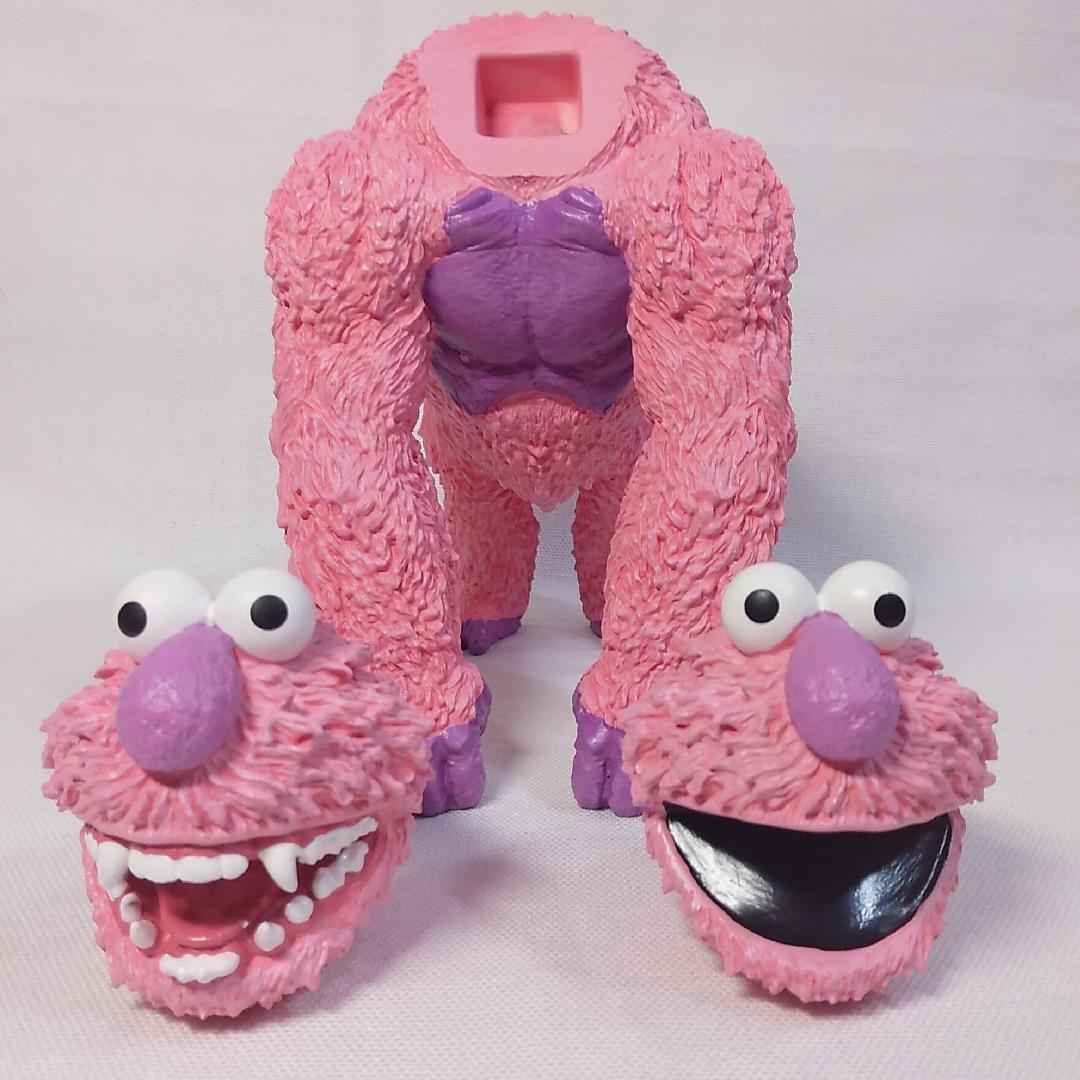 100限定 ピンク エルモコング Elmo Kong　BNG　セサミ ストリート