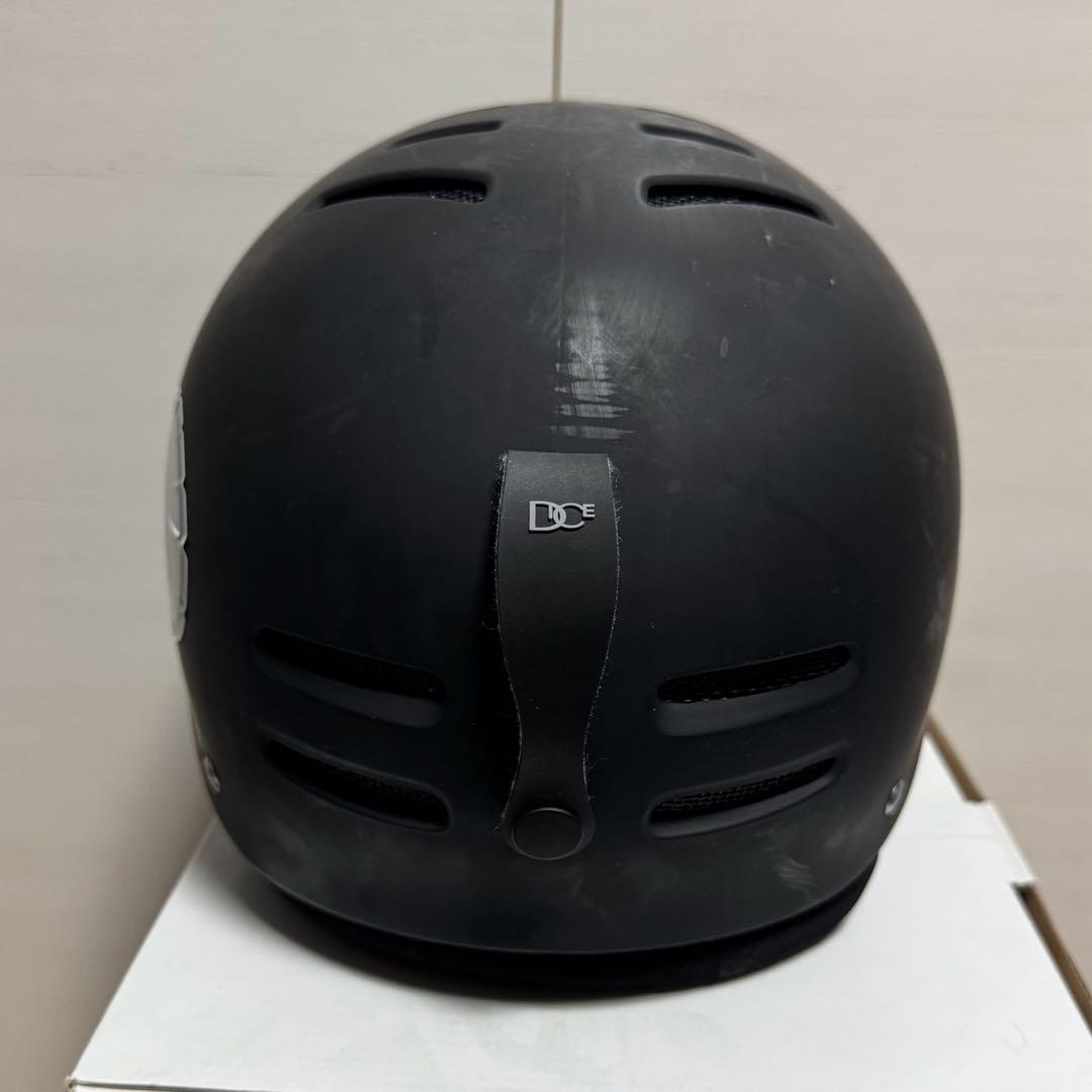DICE D5 M MATTBLACK　M(56-58cm) スノーヘルメット