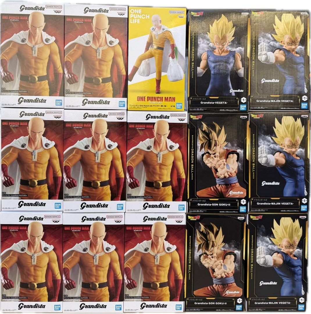 【15個】ワンパンマン ドラゴンボール grandista フィギュア