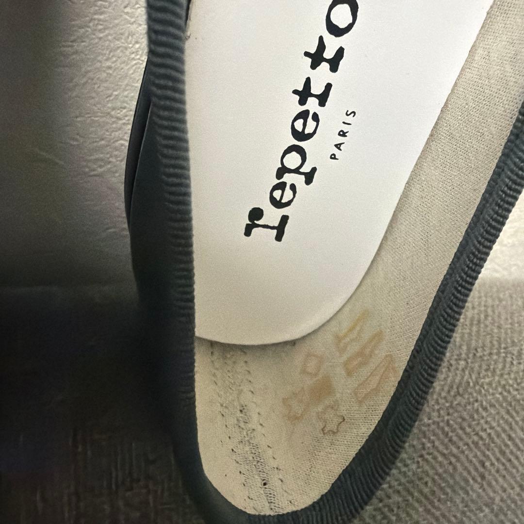 Repetto グレー バレエシューズ　371/2