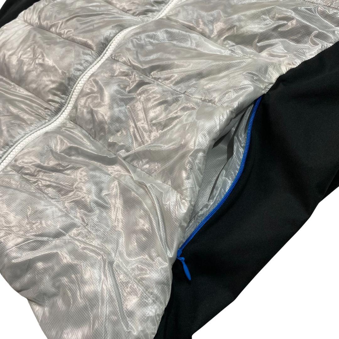 マンシングウェア フード付き 中綿 ジャケット ベスト L ホワイト ゴルフ