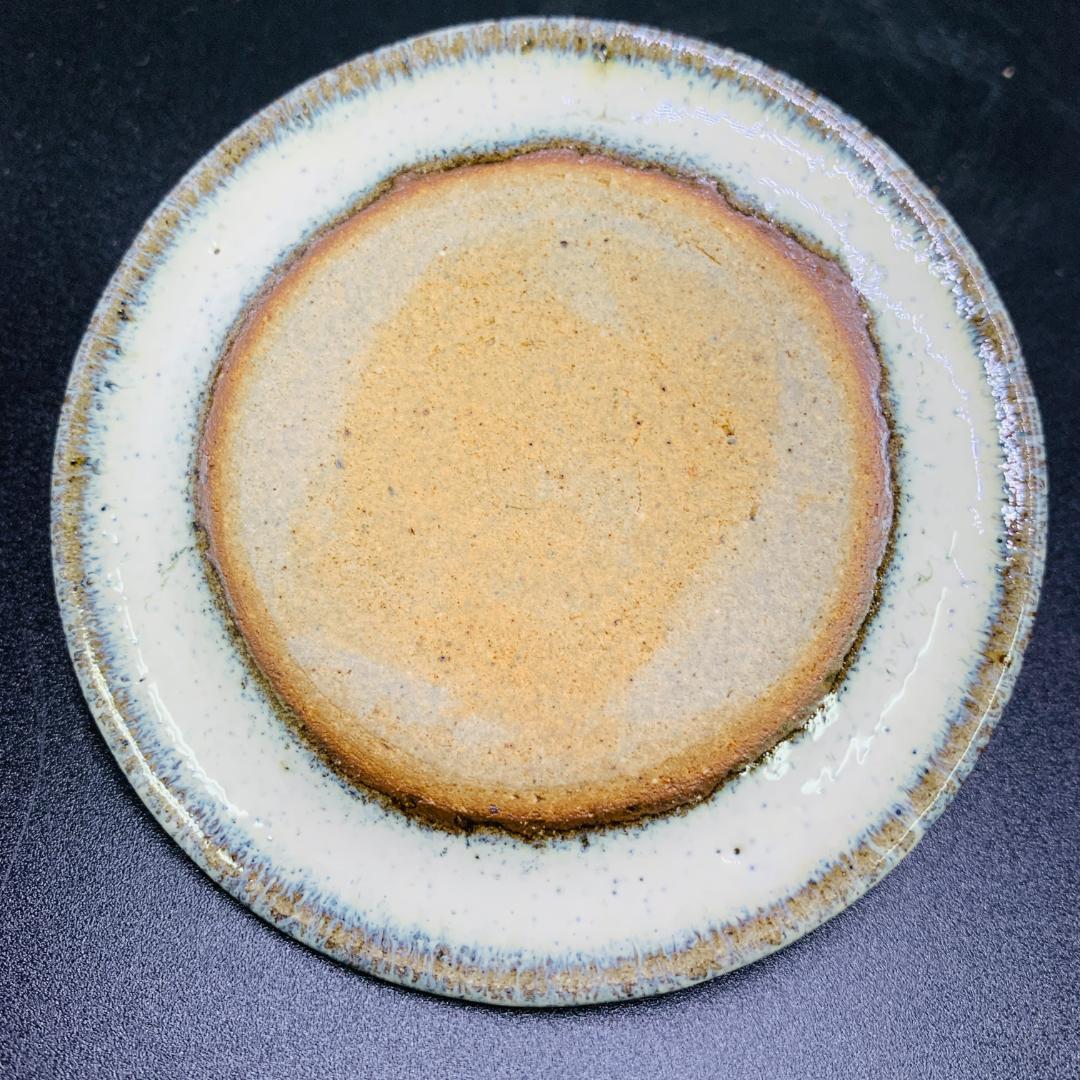 【美品】唐津焼人気作家 【武村利左エ門】作　斑唐津 共蓋 水指 共箱付 茶道具