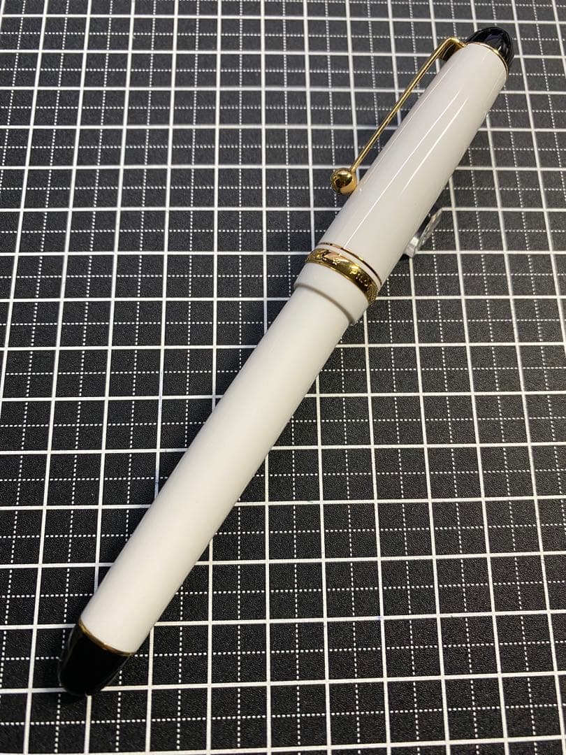 PILOT CUSTOM74 White 万年筆　字幅F