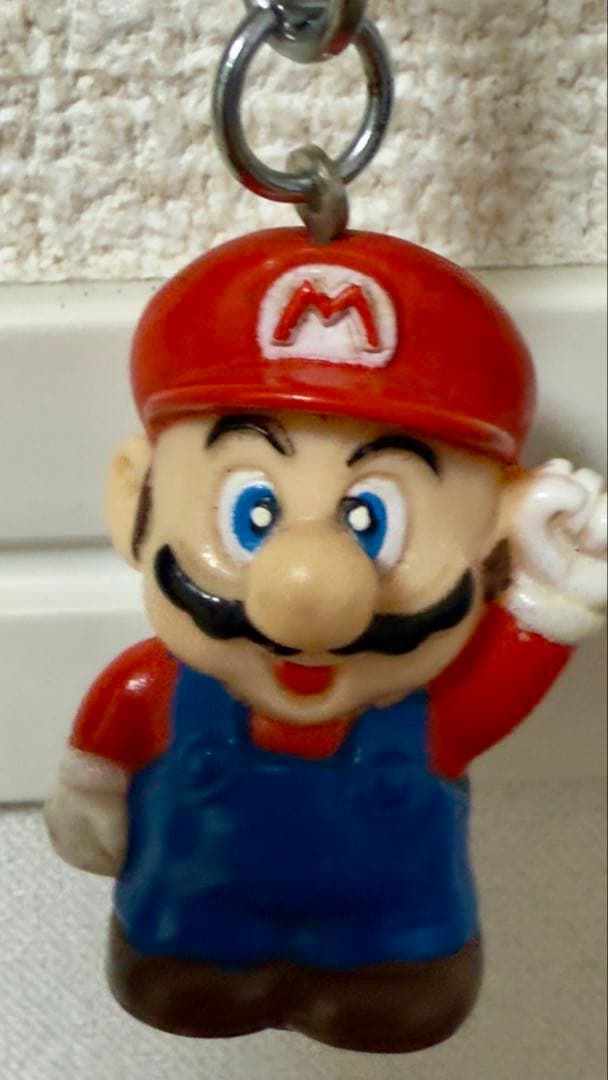 1993年製　スーパーマリオRPG フィギュア キーホルダー マリオ