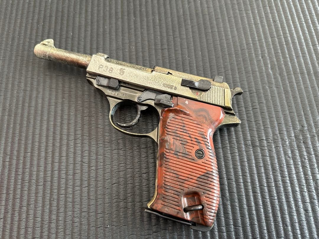 マルシン工業　ワルサーP38ミリタリー 樹脂製 SPG規格適合 モデルガン