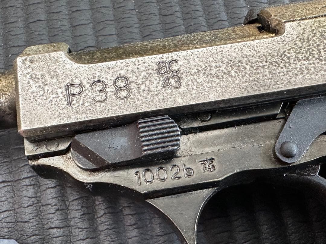 マルシン工業　ワルサーP38ミリタリー 樹脂製 SPG規格適合 モデルガン