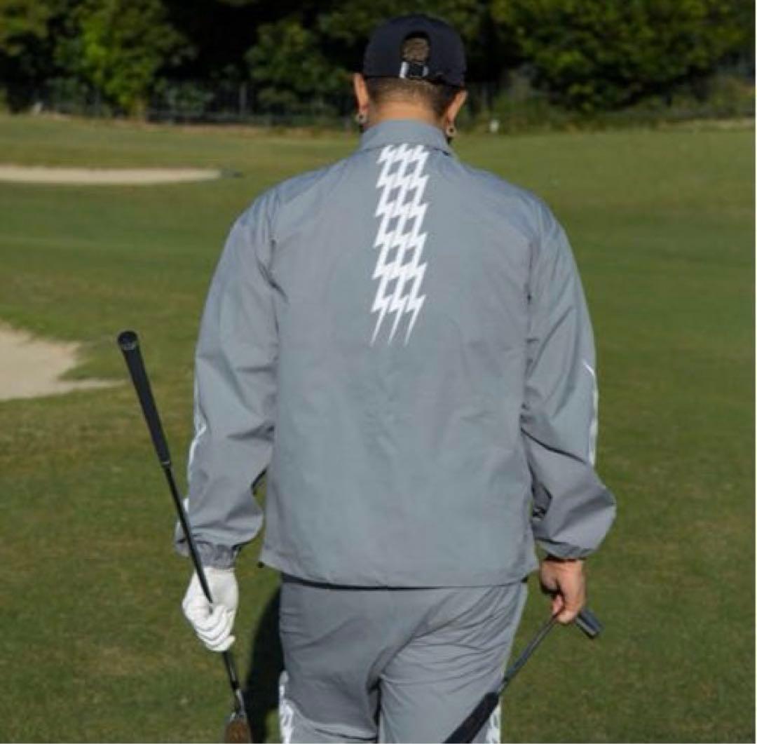 ひぬまさTHUNDER STRIPES W-P JACKET PANT