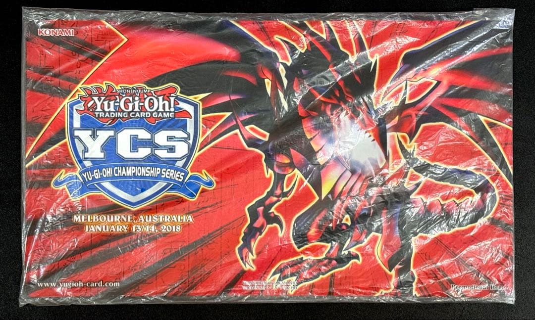 遊戯王 真紅眼の黒竜 YCS プレイマット 新品未開封