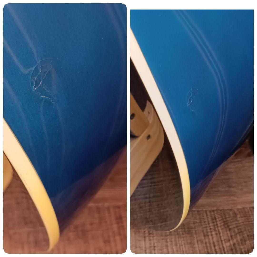 新品弦 軽量 初心者 ビギナー向け アコースティックギター ブルー 青