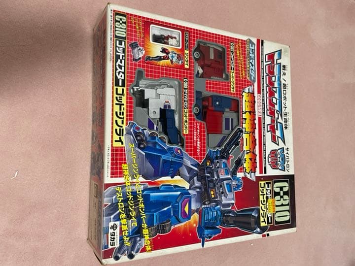 【絶版】【極美品】【当時物】トランスフォーマー　超神合体　ゴッドジンライ