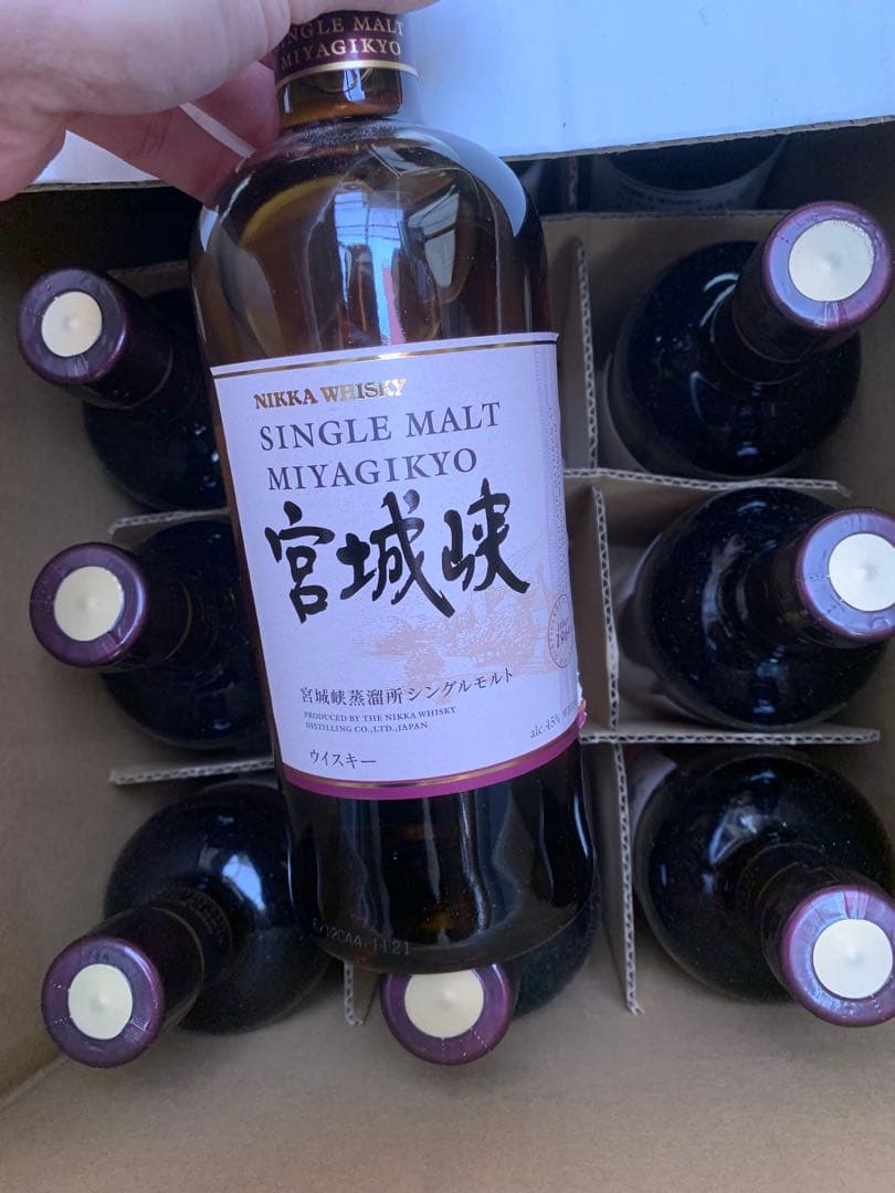 最終値下げシングルモルト宮城峡 9本セットバラ売りも可能