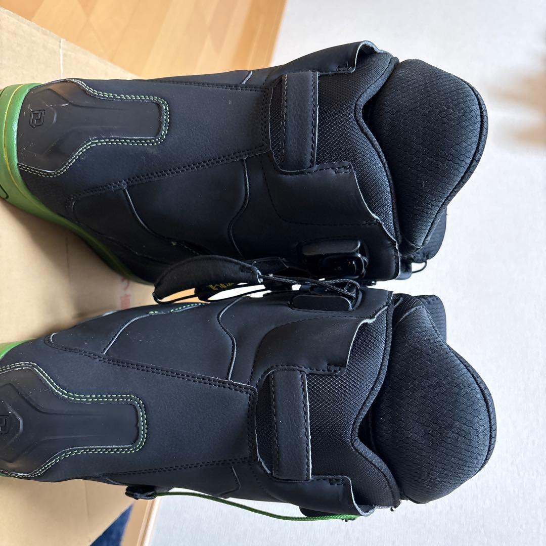 DEELUXE スノーボードブーツ ブラック/グリーン