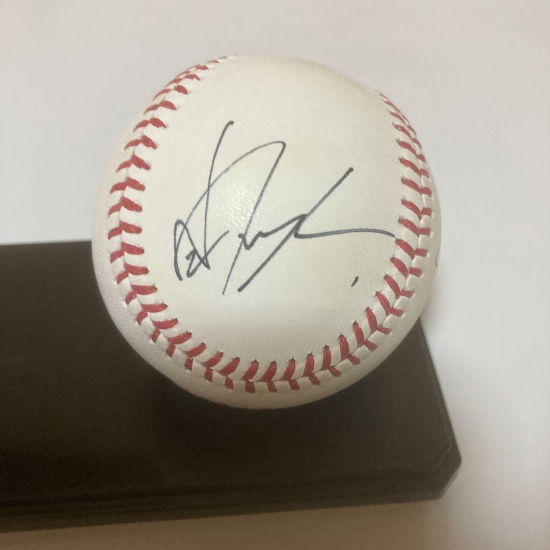 ケース付　MLB公式球 大谷翔平　山本由伸　佐々木朗希　直筆サインボール