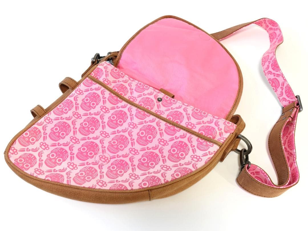 値下げ フレームバッグ 革2way 自転車 斜めがけ ショルダーバッグ レトロ