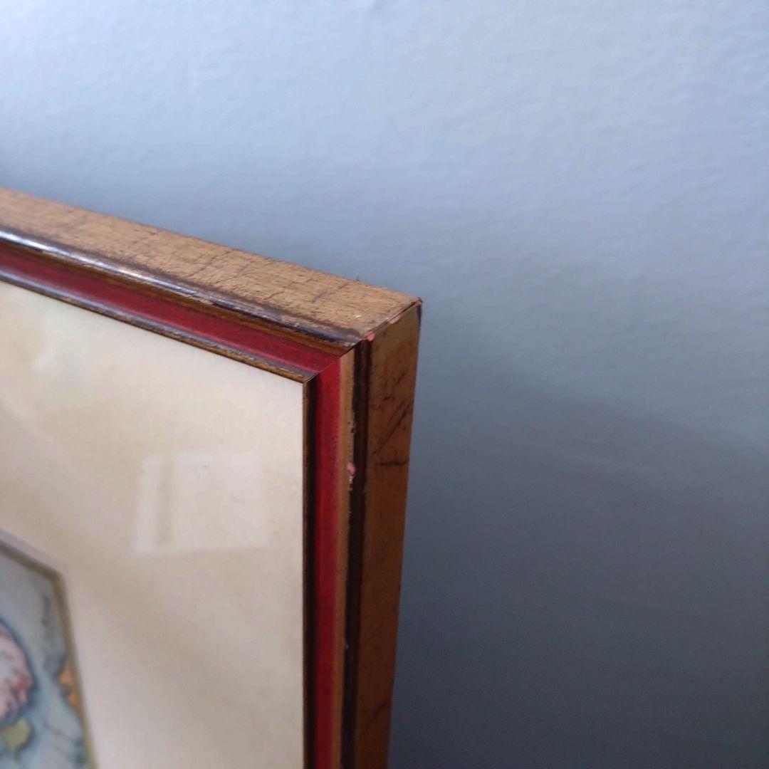 《値下げOK》真作 ジョナサン・ポッター社 オルテリウス「アジア図」希少品 額装