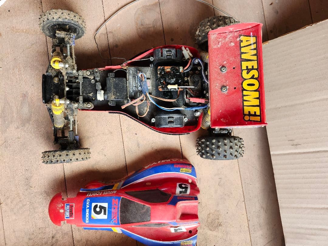 F*H様 タミヤ 初代アスチュート パーツ取り車