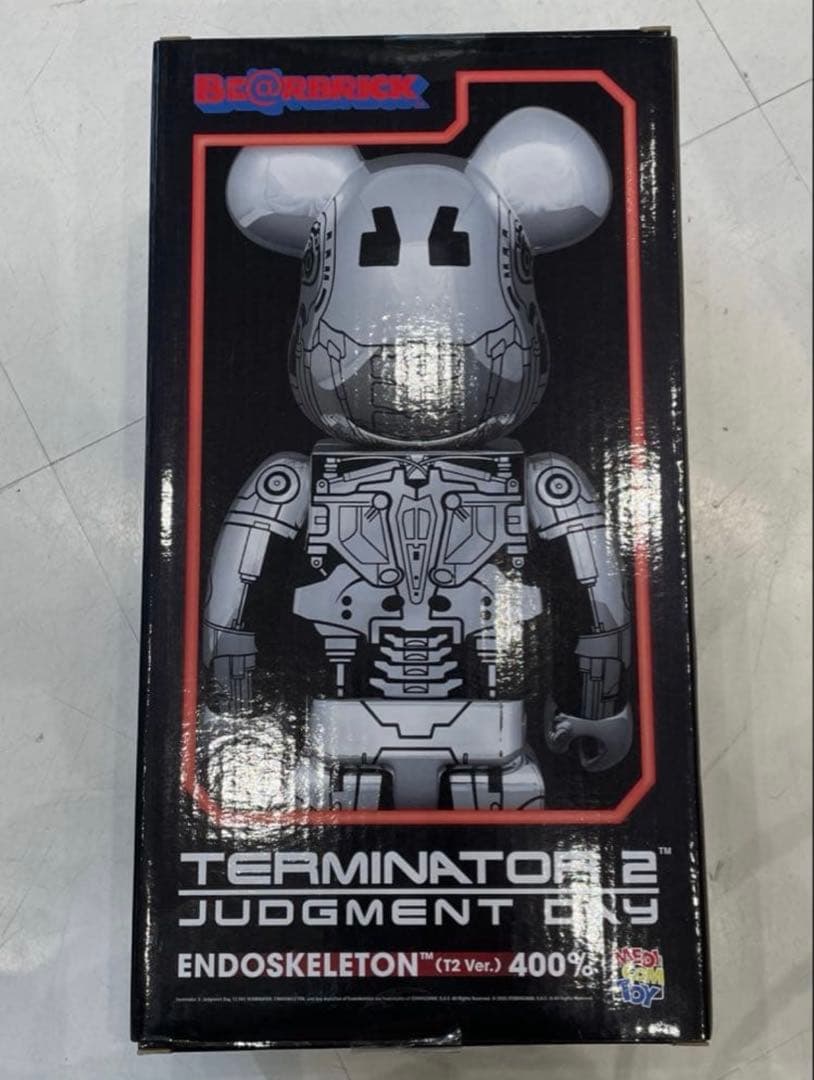 BE@RBRICK ENDOSKELETON（T2 Ver.） 400％